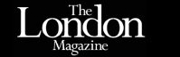 The London Magazine logo in white text on a black background.