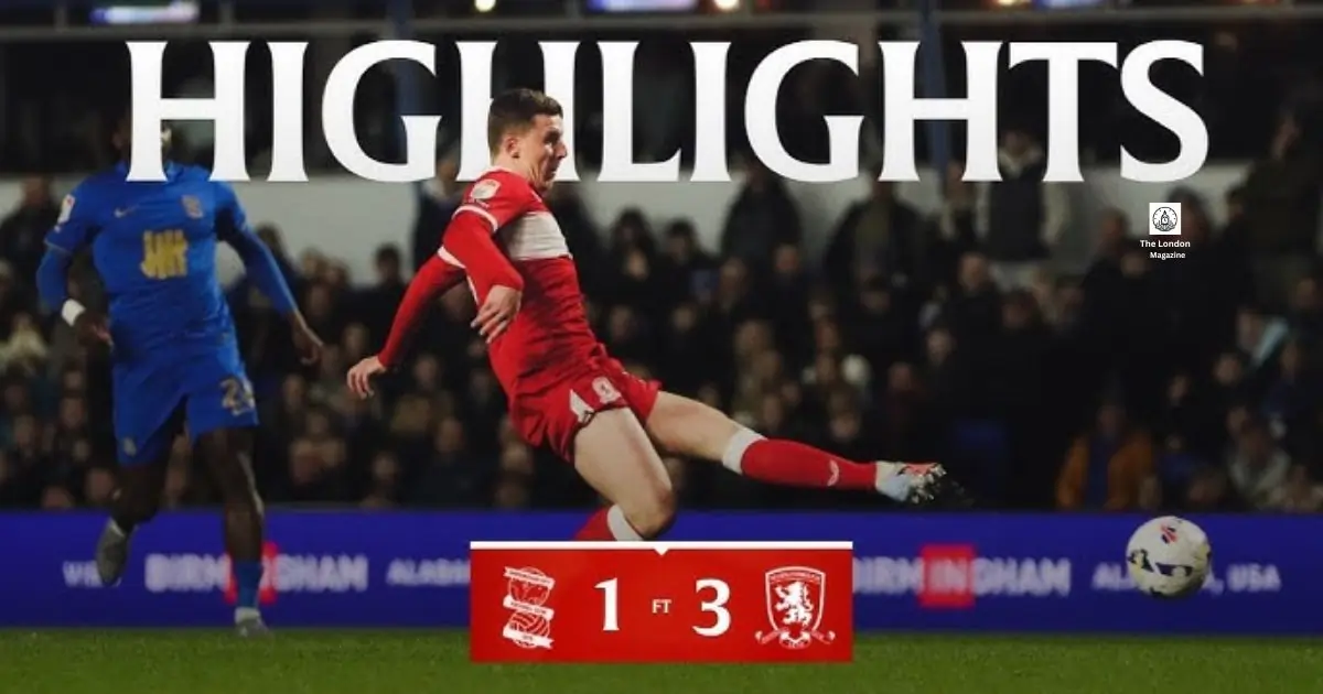 Birmingham vs Middlesbrough | Turning Points and Match Highlights Today